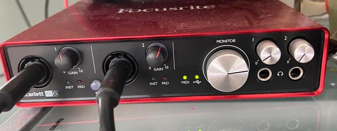 audio interface focusrite scarlett 