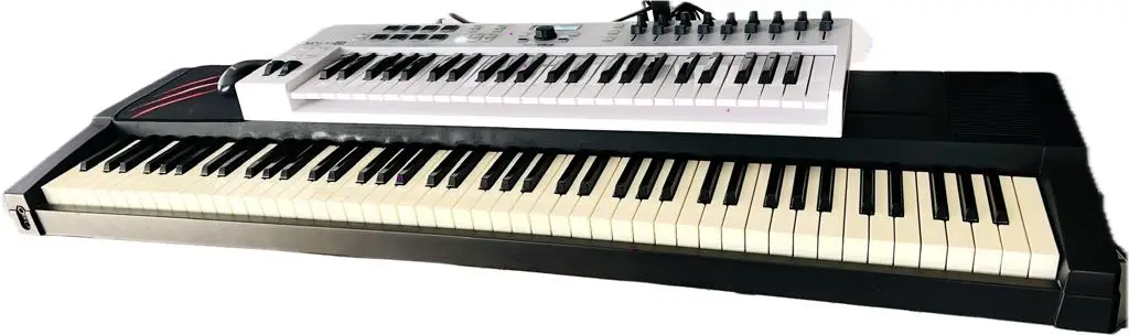 MIDI controller Roland and Arturia together